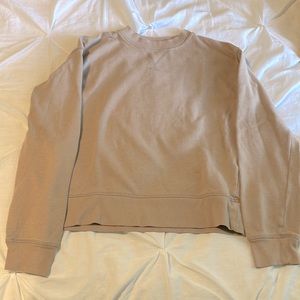 Tan crewneck sweater